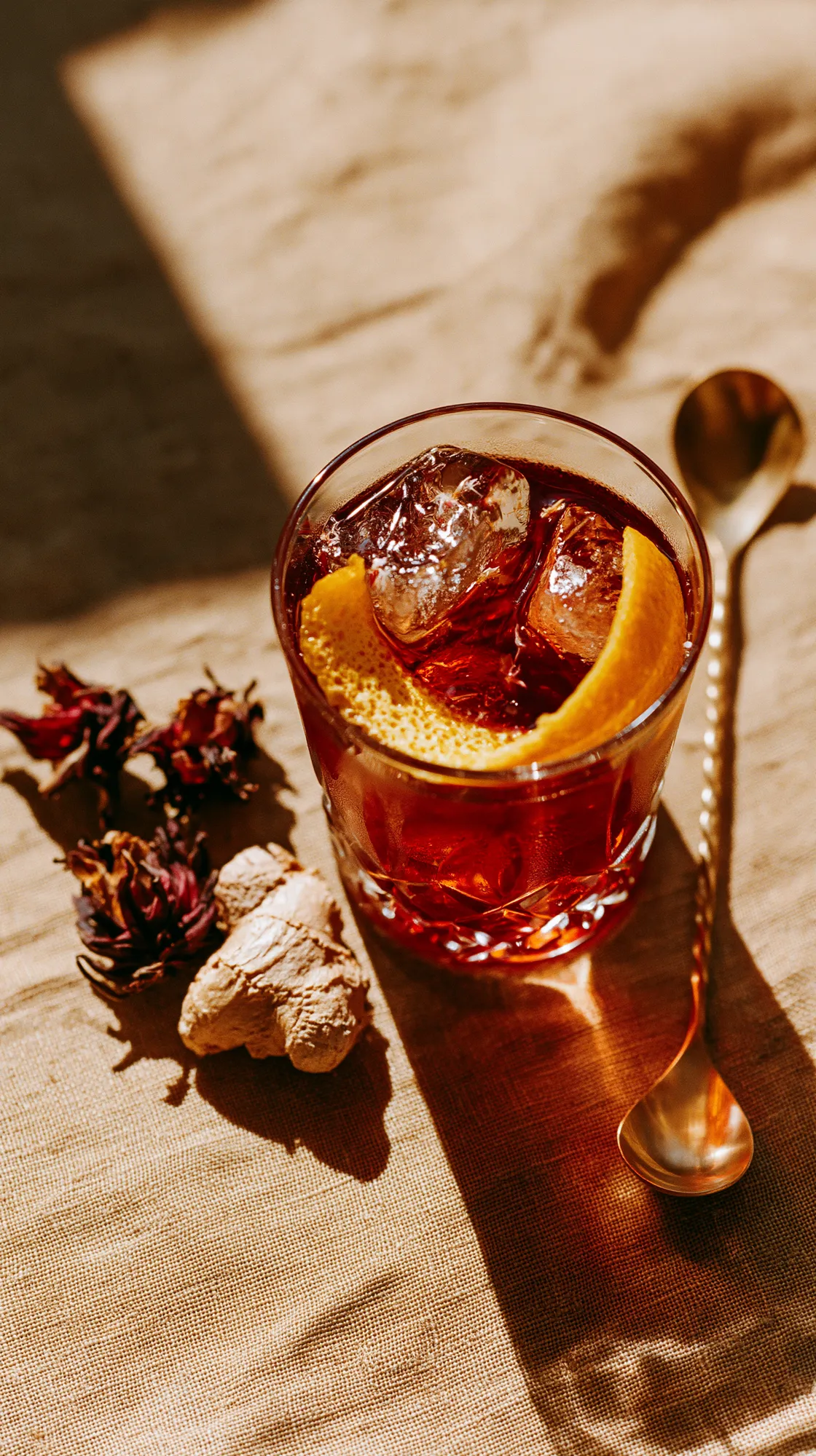 Zobo-sorrel with hibiscus and ginger